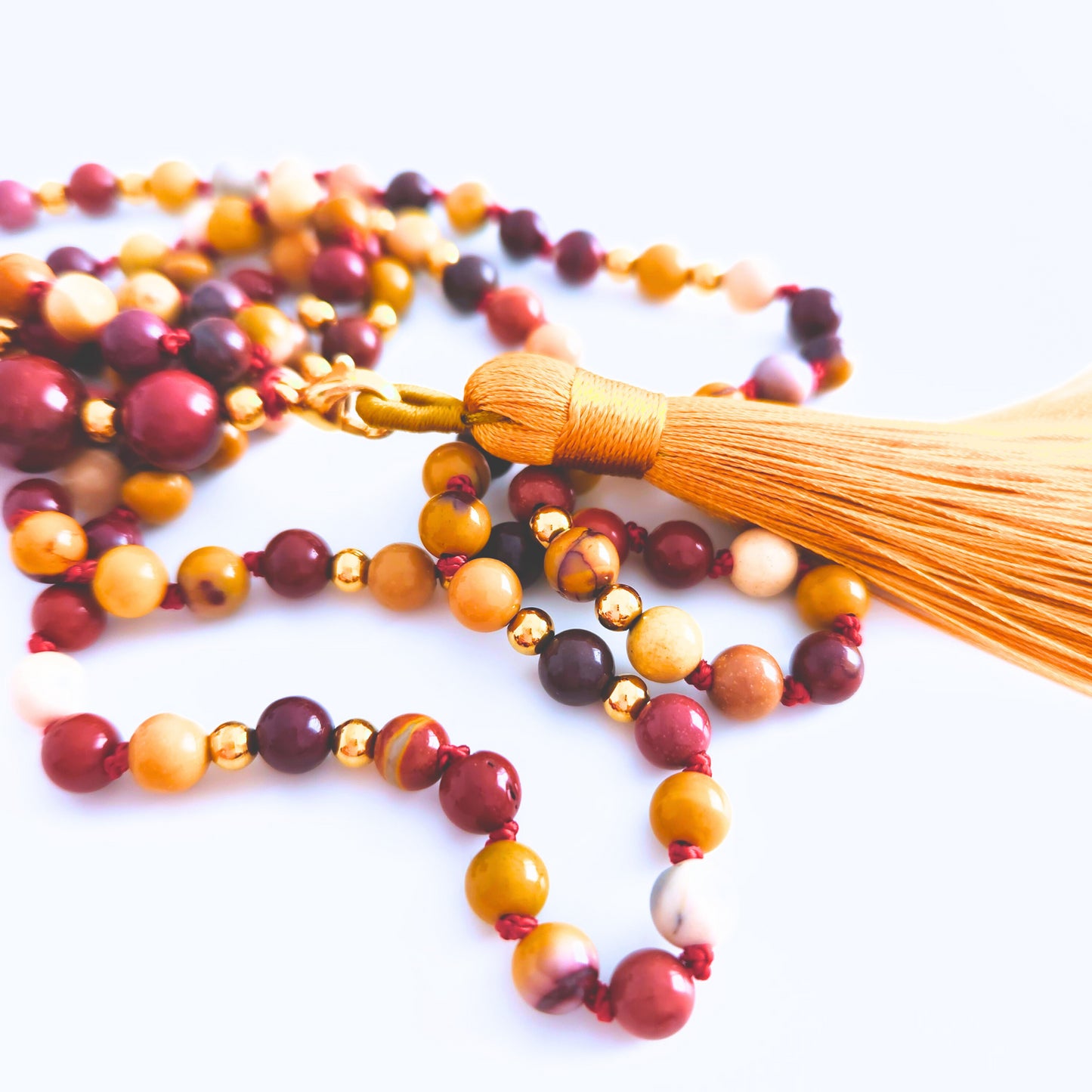 Mala jaspe mokaïte - Collier