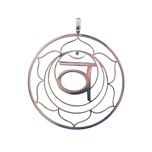 Pendentif Argent - Chakra Sacré