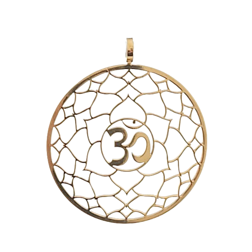 Golden Pendant - Crown Chakra