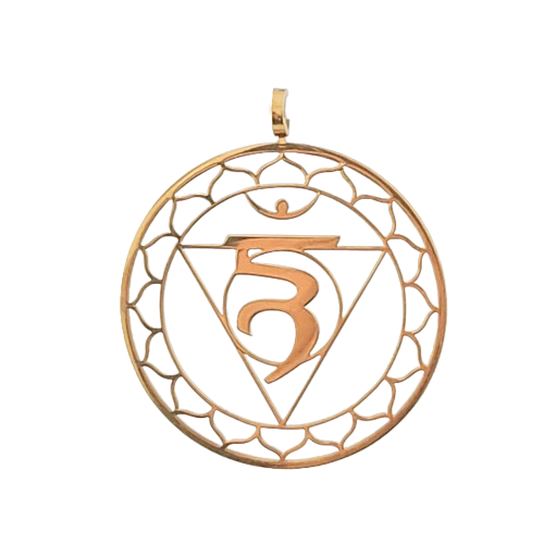 Pendentif Doré - Chakra Gorge