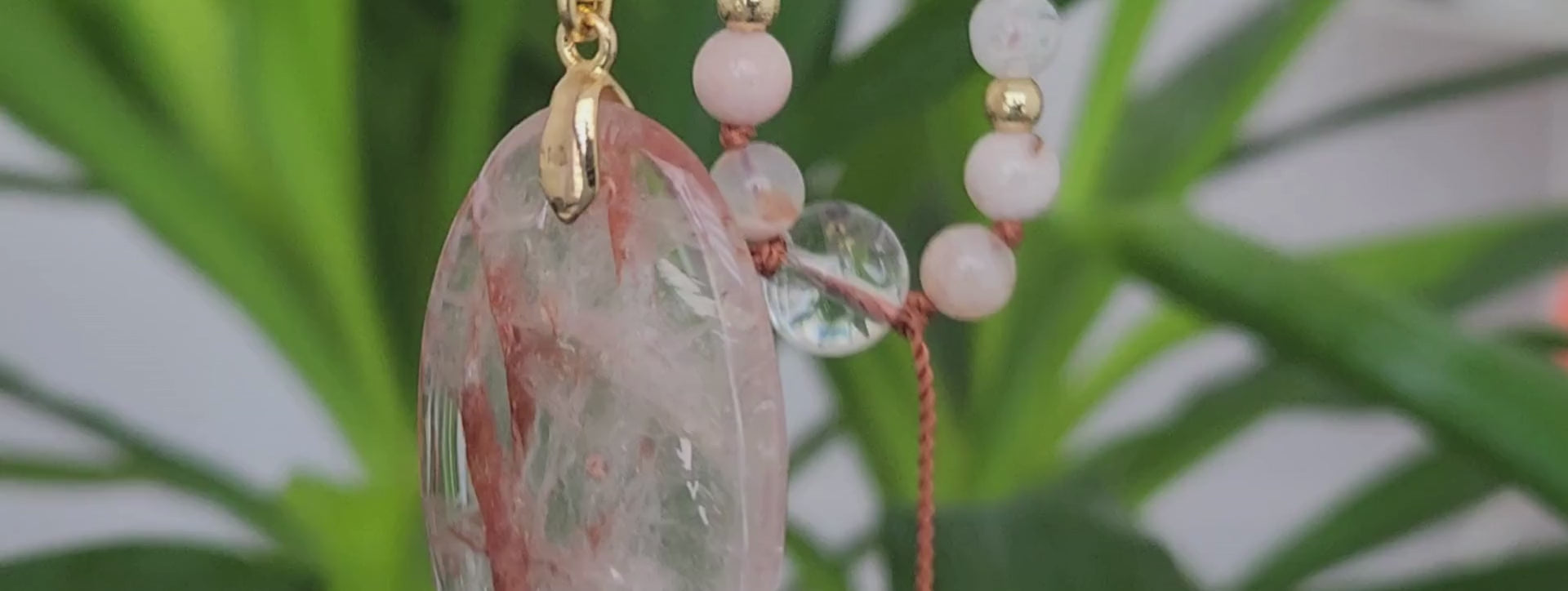Charger la vidéo : Vidéo du mala agate fleur de cerisier